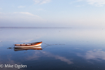 Boat on a calm River Tay
