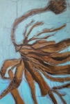 1. Seaweed, Acrylic on Board, 60cm x 40cm