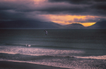 Enjoying the Sunset at Inch Strand, County Kerry, Ireland.