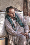 Sleeping Worker