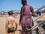 Couple at Beach Margate 2016