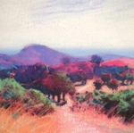 Roundton Hill - Shropshire Borders 12x12cm print