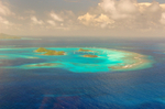 Tobago Cays aerial - 2