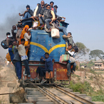 All aboard Indian /Nepal boarder Train......Tickets please