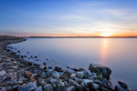 Calm Water Rocky Shore