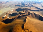 Flying over Sossusvlei
