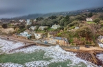 z3737 Winter Surf, Bonchurch
