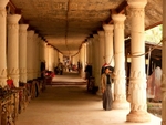 Covered walkway near Indein