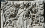 Façade relief detail, Our Lady of Ransom