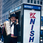 Goucho on a visit to New York