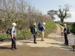 030. Checking the road to Oulston.