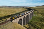 JL - 16.9.24 60056 6E77 Arcow - Hunslet, Ribblehead Viaduct
