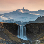 Svodufoss, Snaefellsnes Peninsula, Iceland (Portrait Version)