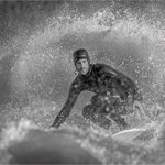 Print - Gold - Jan Sullivan -  Breaking Waves