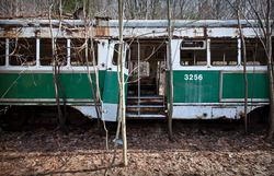 Trolley Graveyard | Park St. Green Line Streetcar