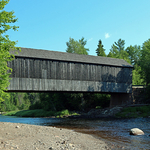 Smythe Covered Bridge Mill Settlement New Brunswick Canada
