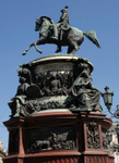St Isaacs Square Nicholas I statue horse 2