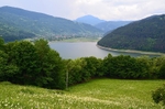 Lake Izvorul Muntelui, Neamț County, Romania