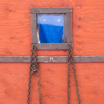 WINDOW #3, FISHING HUT - INNER BAY, LONG POINT