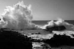 Waves on the rocks...