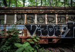 Trolley Graveyard | Vandalized Bicentennial Car