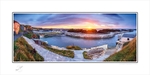 2020-206CP Sunset at Ballintoy Harbour Co Antrim