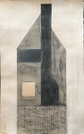 Betty Gannon, Untitled 13, Mixed Media on Paper 38cm x 23cm