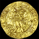 RARE KING HENRY THE VII 1505- 1509 GOLD ANGEL £2450.00
