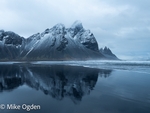 Vestrahorn reflection