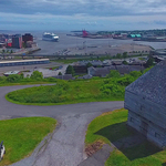 Fort Howe Saint John Aerial View New Brunswick Canada
