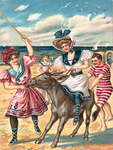 Victorian Beach Scene 5