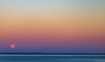 MOONSET, ISLE OF COLL, HEBRIDES SEPT 2