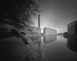 Dockfeild Mill and Canal (4x5 pinhole camera)