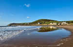 Croyde Beach looking towards Baggy Point