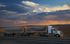 B-Double at Sun set-0137