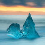Ice At Diamond Beach, Iceland