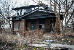 Abandoned Detroit Home | Charred