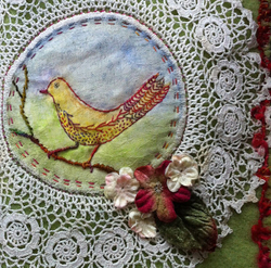 Art made on Vintage Blankets portfolio