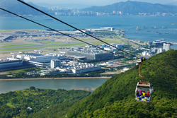 KM-308M Gong Ping cable car  Chek Lap Kok airport