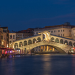 Rialto Bridge At Night, Venice