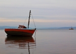 Morecambe Bay at Dusk