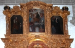Right transept Nuestra Señora del Carmel altar, top tier
