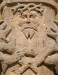 Front crossing Face of Christ