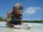Bonefish Photo - Lagoon Trophy Shot.