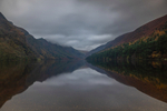 Upper lake at Glendalough, County Wicklow, Ireland.