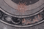 San Agustín, sacristy ceiling, zodiac signs, Caner & Gemini