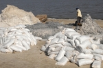 Senegal Lac Rose salt production 8