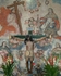Santa Ana, nave mural & Crucifixion