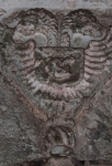 Cloister pillar relief