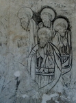San Juan Bautista, cloister, mural fragment